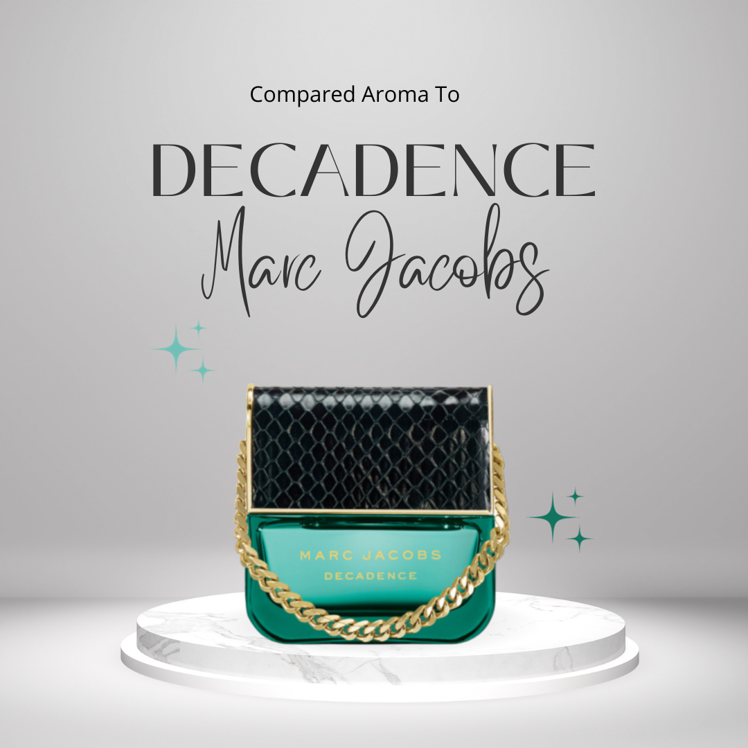 Aroma marc jacobs decadence sales