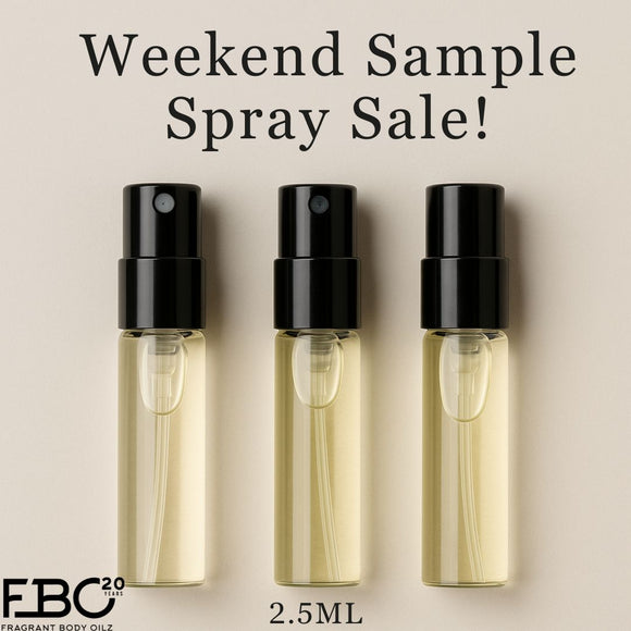 Weekend Sample Spray Sale – 3-Pack Concentrated Sprays