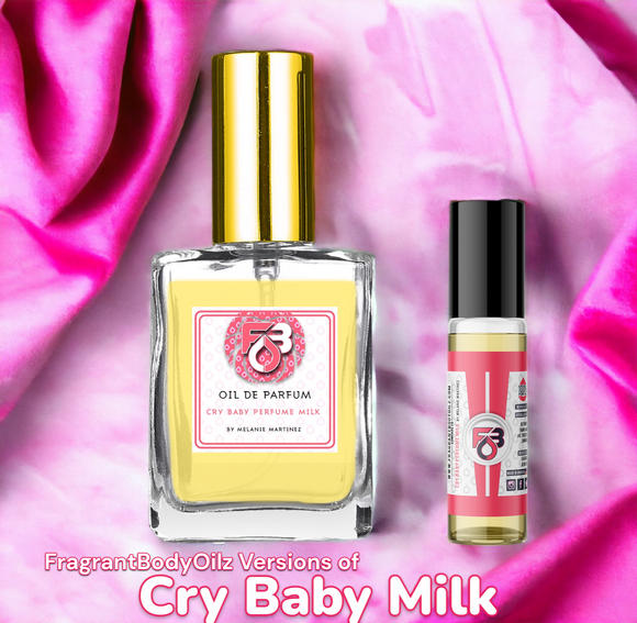 Compare Aroma To Cry Baby Perfume Milk®