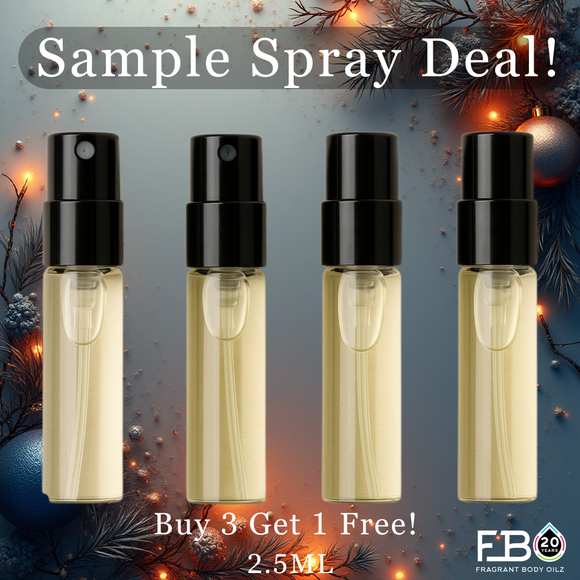 Day 2 – 3 Concentrated Sprays & 1 Free!