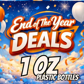 END OF THE YEAR APPRECIATION SPECIALS 1oz Plastic Bottles