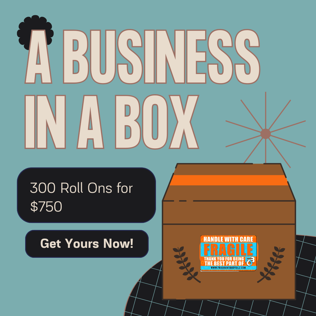 300 1/3oz Roll Ons - Wholesale Business In A Box - Premiums Included