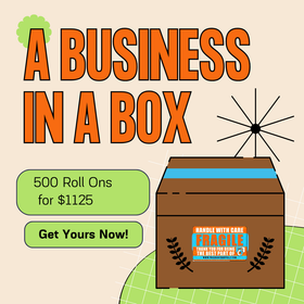500 1/3oz Roll Ons - Wholesale Business In A Box - Premiums Included