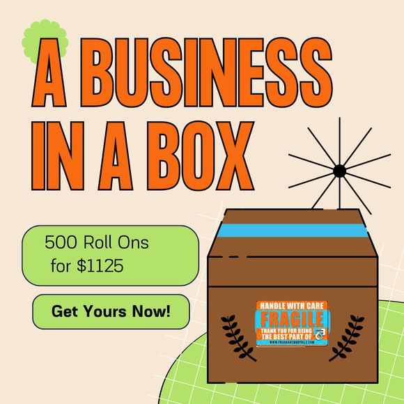 500 1/3oz Roll Ons - Wholesale Business In A Box - Premiums Included