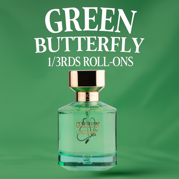 Free 1/3rd Green Butterfly