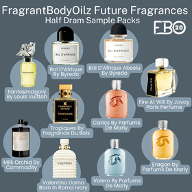 Future Fragrances Half Dram Sample Packs
