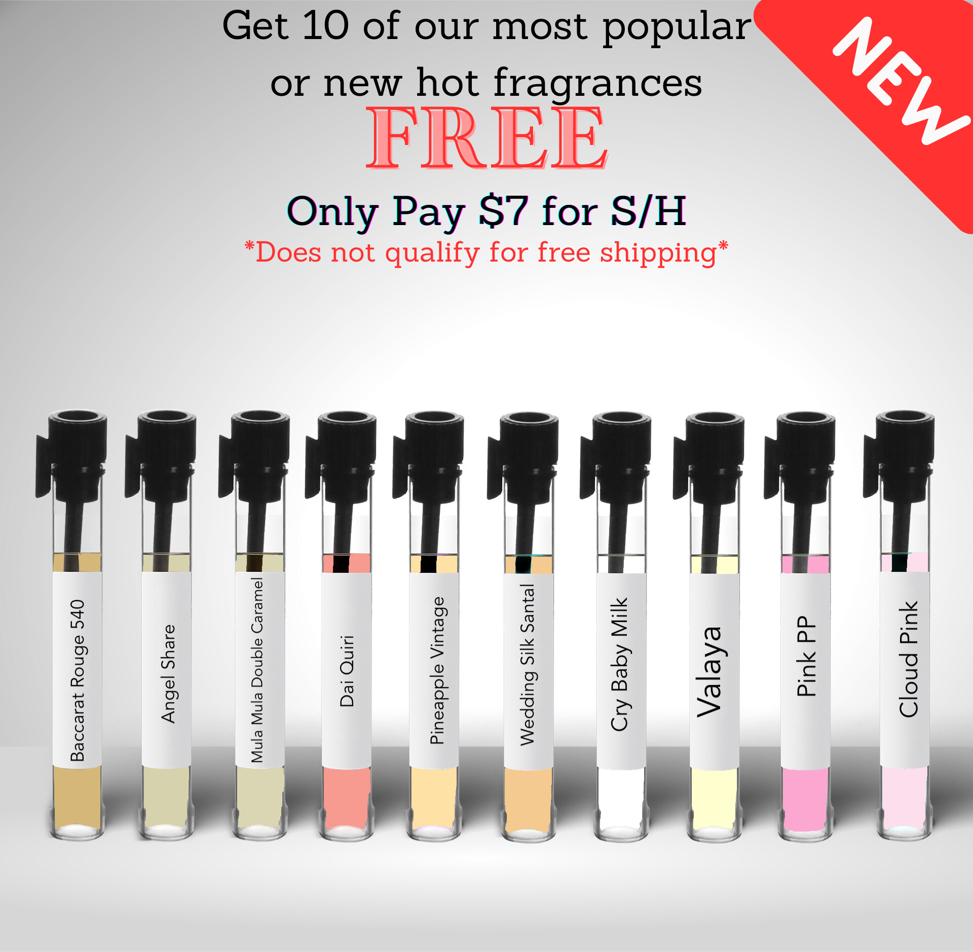 Promo Sample Vials