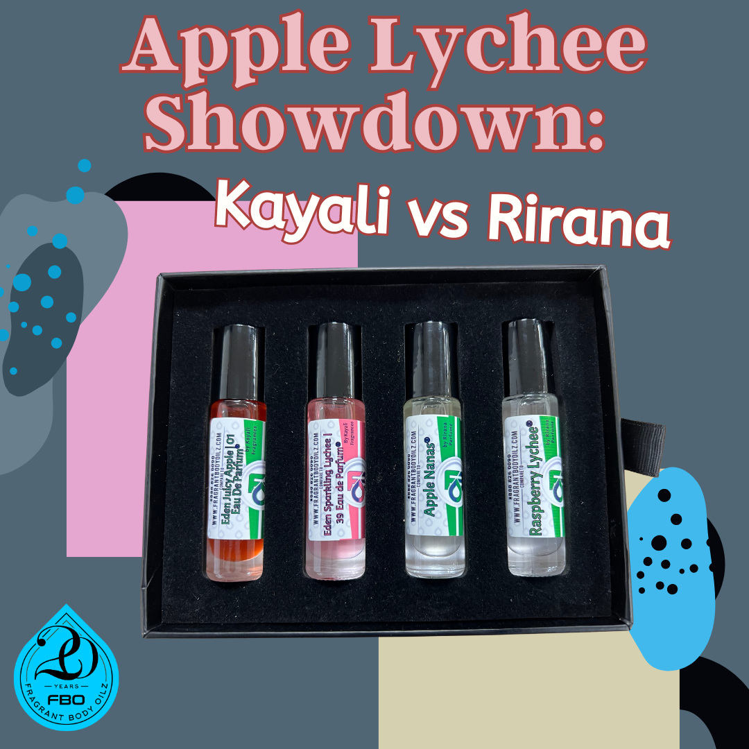 Apple & Lychee Showdown Kayali Vs Rirana Gift Box