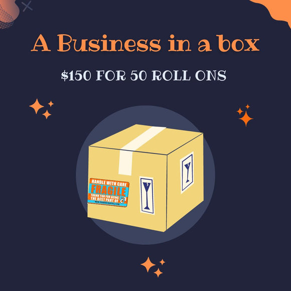 50 1/3oz Roll Ons - Wholesale Business In A Box