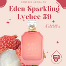 Compare Aroma To Eden Sparkling Lychee 39-1