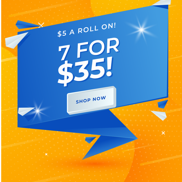 7 1/3oz  Roll Ons - Only $35.00