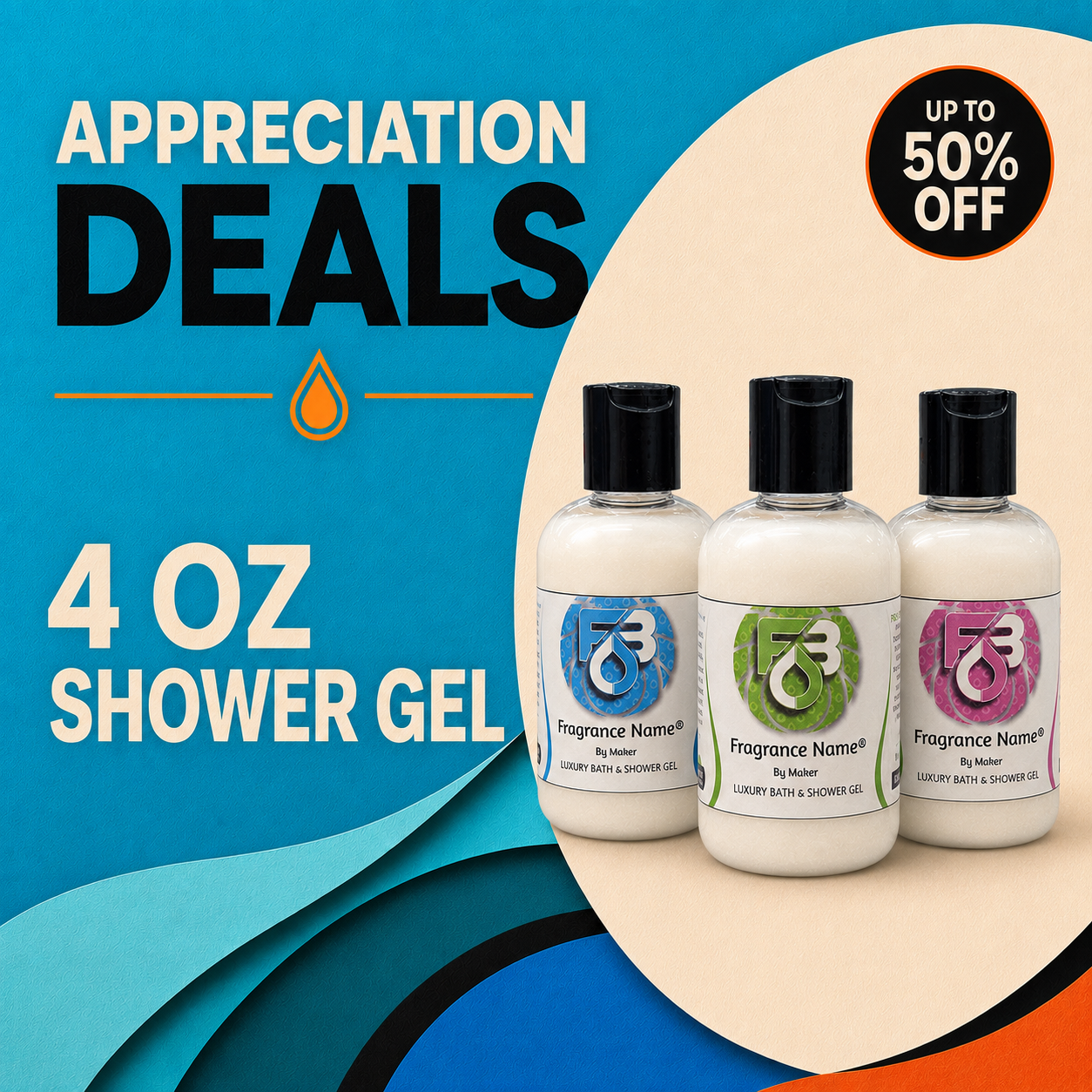 Appreciation Deals! 4oz Shower Gel
