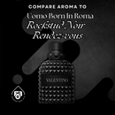 Compare Aroma To Valentino Uomo Born In Roma Rockstud Noir-1