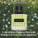Compare Aroma To Valentino Donna Born In Roma Green Stravaganza-1