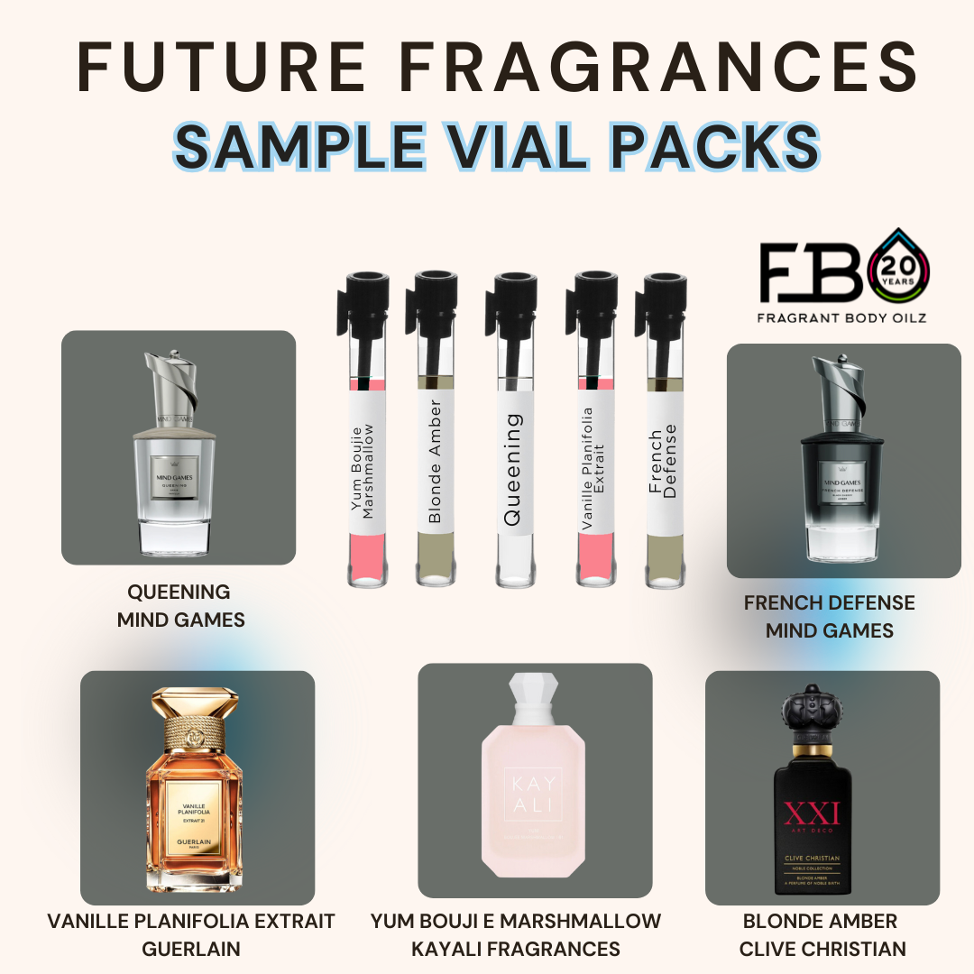 Future Fragrance Sample Vial Packs