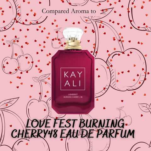 Compare Aroma To Lovefest Burning Cherry | 48 Eau de Parfum
