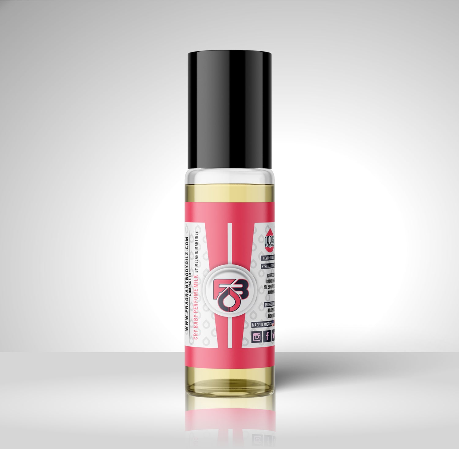Compare Aroma to Cry Baby Perfume Milk®️
