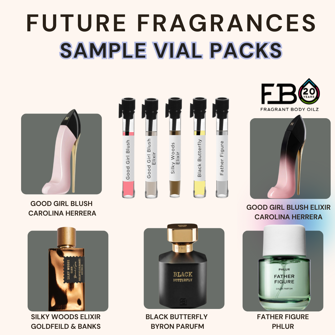 Future Fragrance Sample Vial Packs