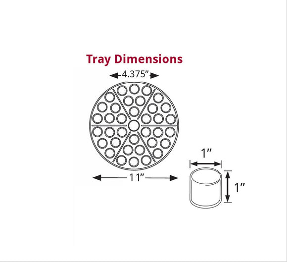 Three Tier Display Revolving Oil Stand Display