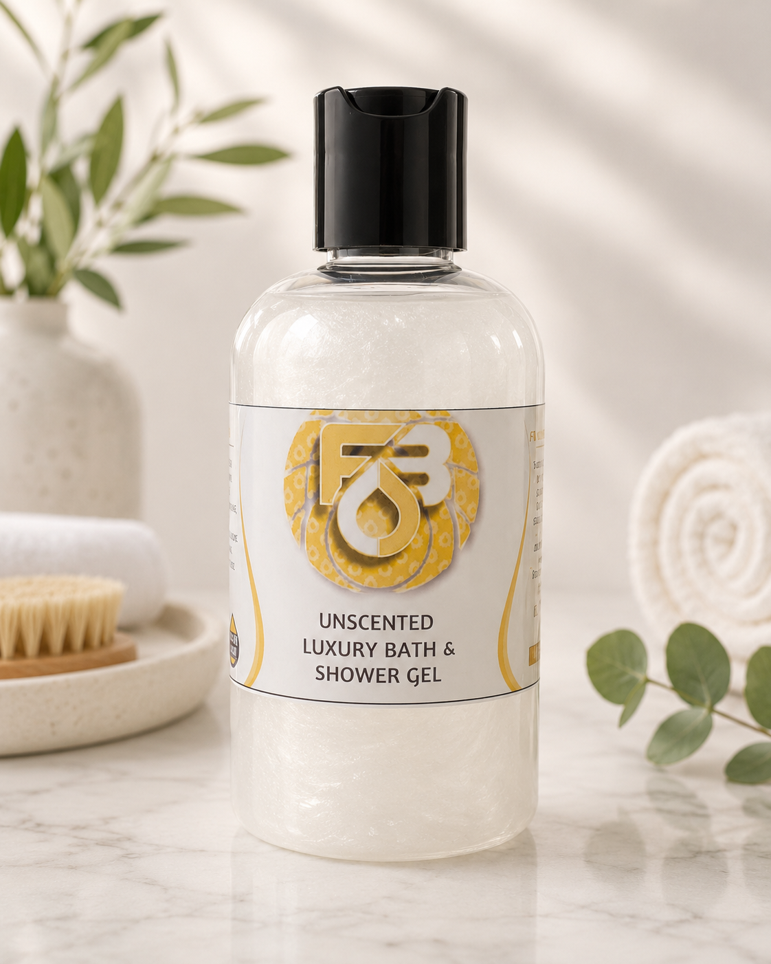 DIY Unscented Bath & Shower Gel