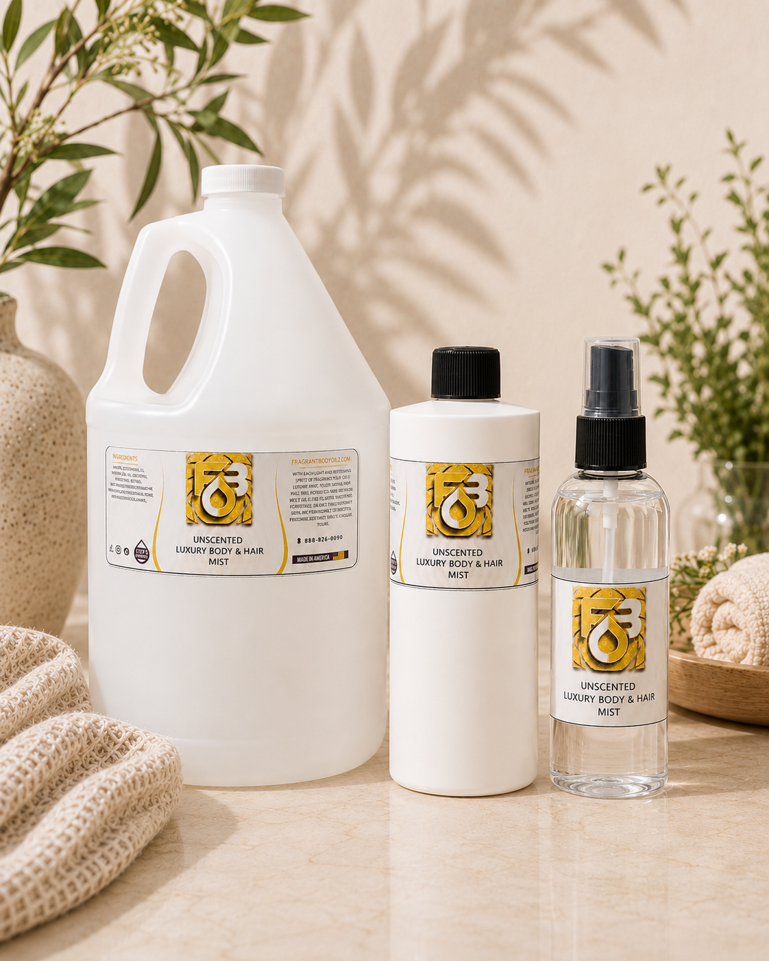DIY Unscented Body Mist