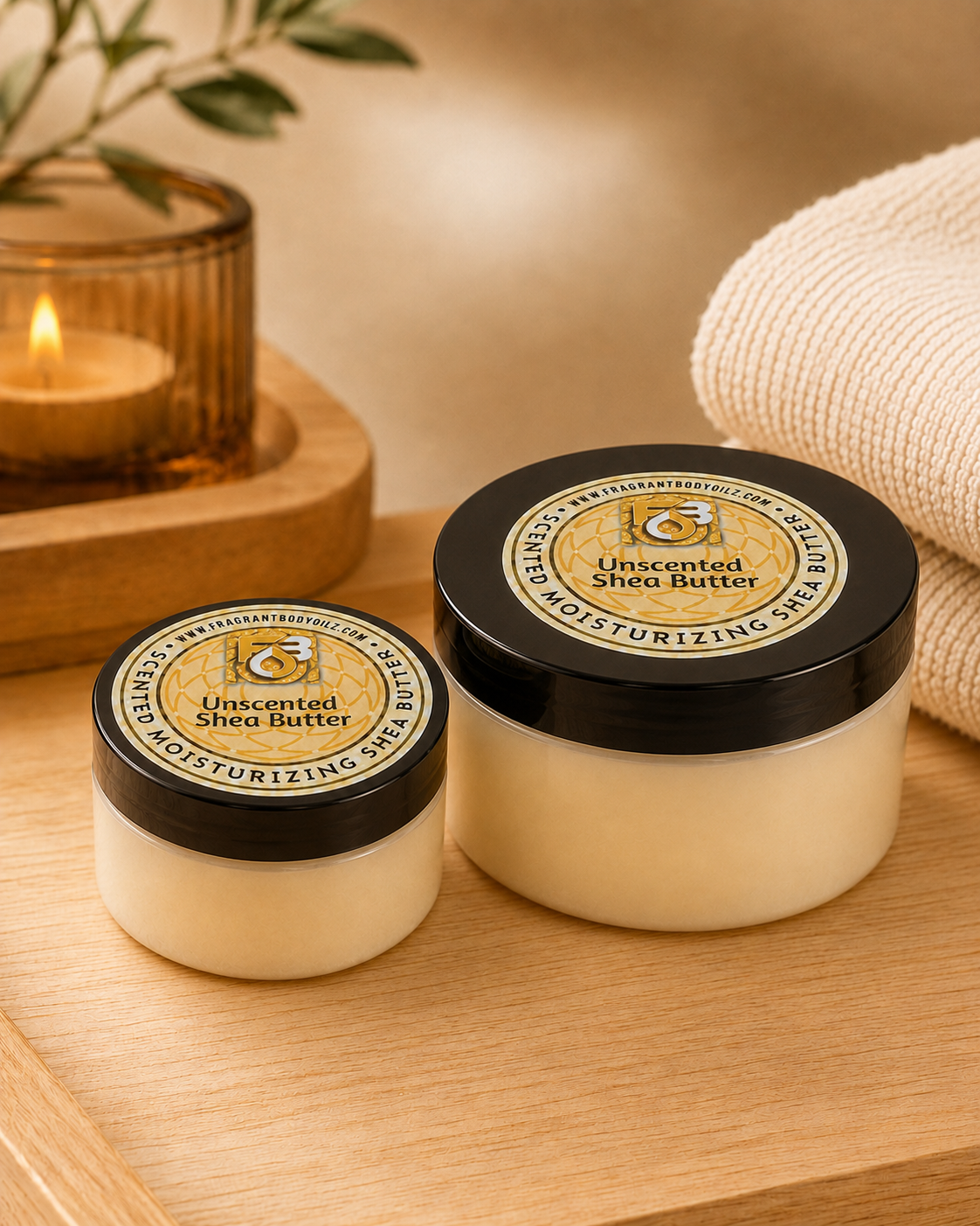 DIY Unscented Moisturizing Shea Butter