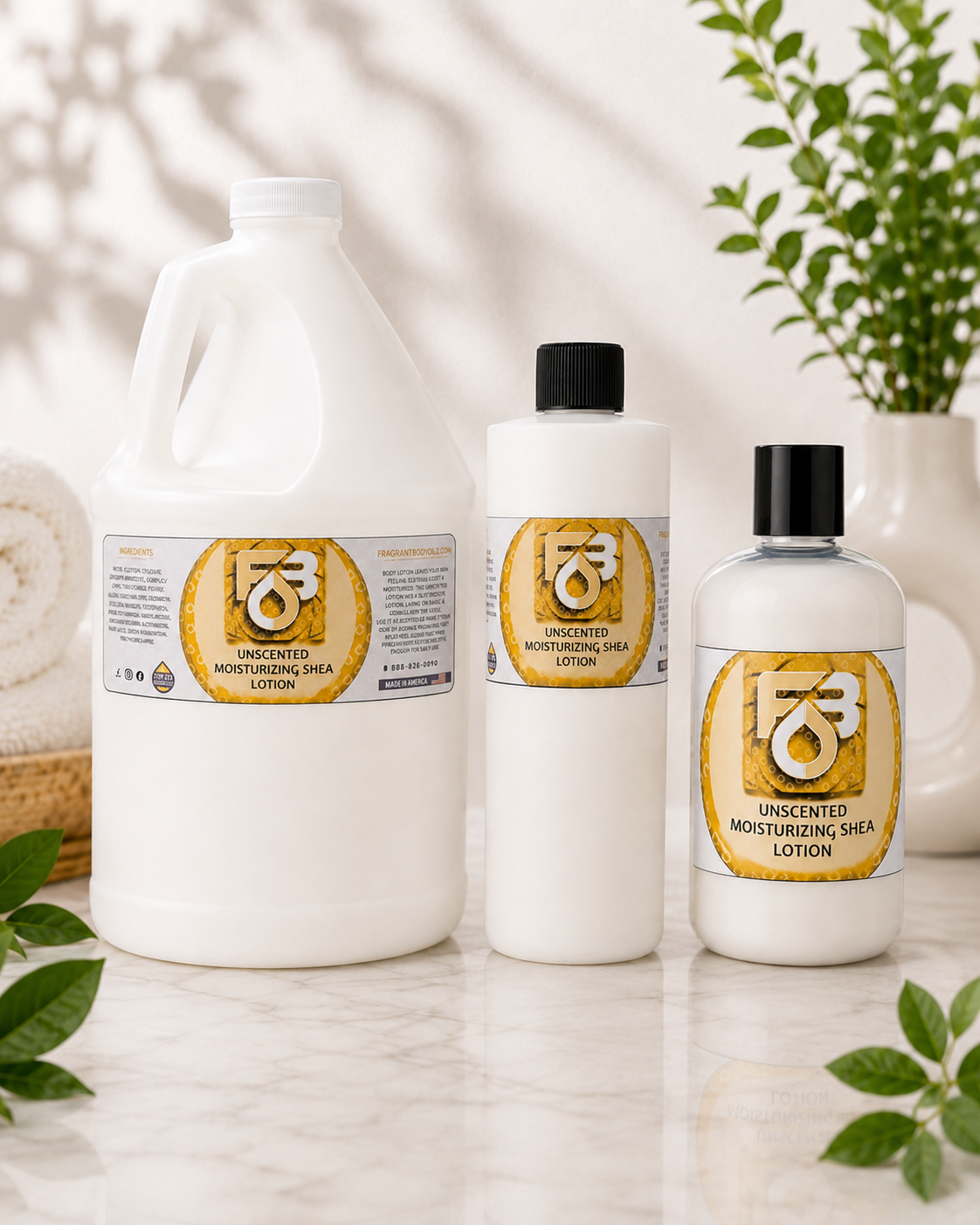 DIY Unscented Moisturizing Hand & Body Lotion