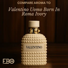 Compare Aroma To Valentino Uomo Born In Roma Ivory