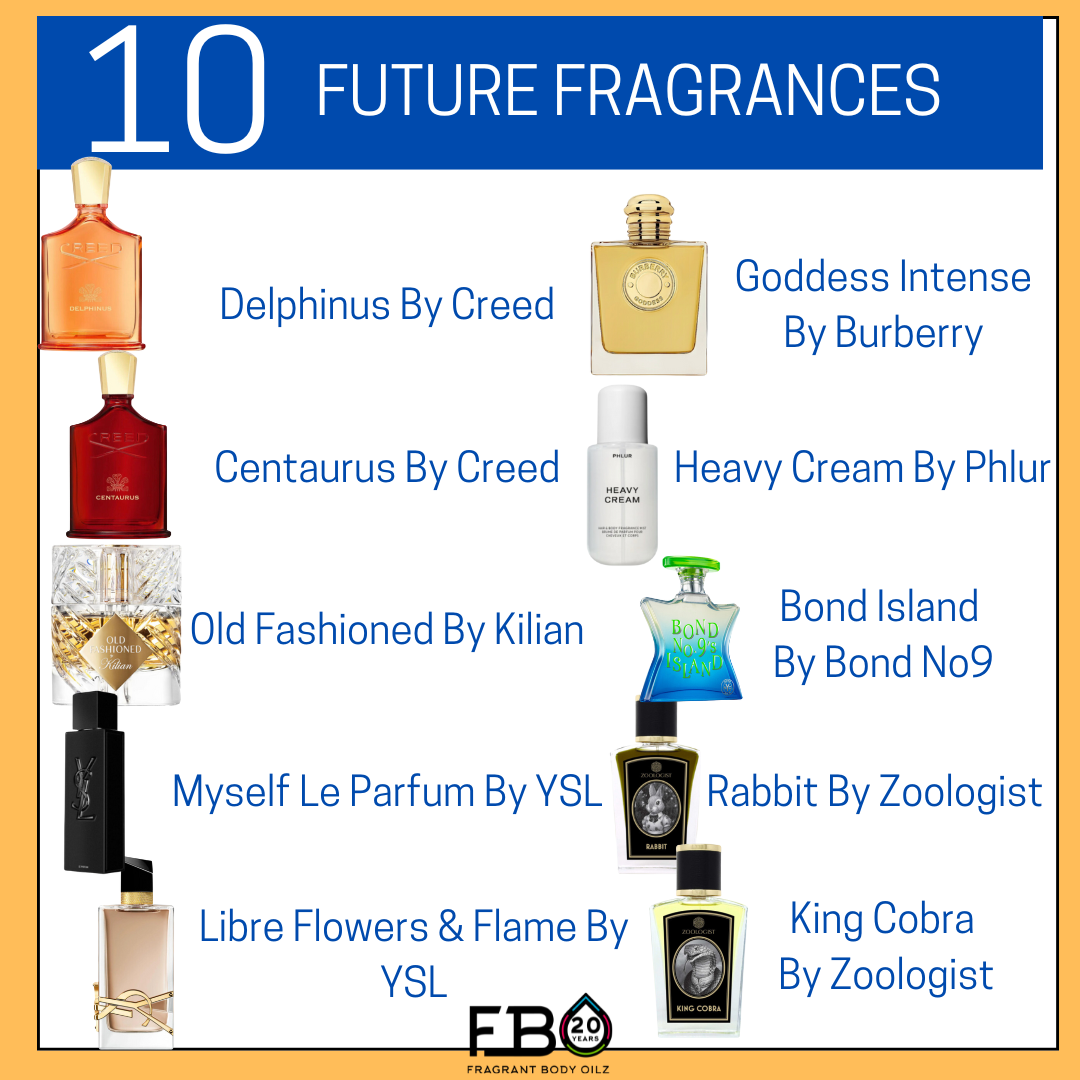 Future Fragrances *LIMITED QUANTITIES AVAILABLE*