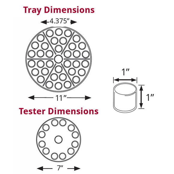 Two Tier Tester Display Revolving Oil Stand Display  - Only Two Available