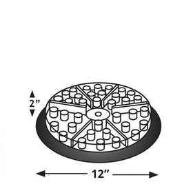 One Tier Revolving Oil Stand Display  - Only Three Available - 0