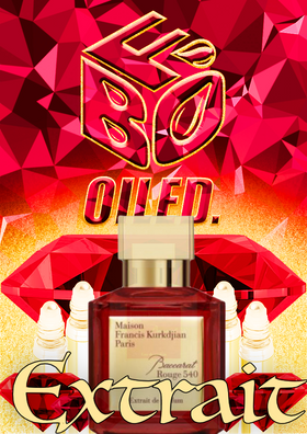 Compare Aroma to Baccarat Rouge 540 Extrait®