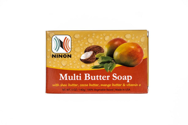 Multi Butter Soap W / Shea Butter, Cocoa Butter, Mango Butter - 1