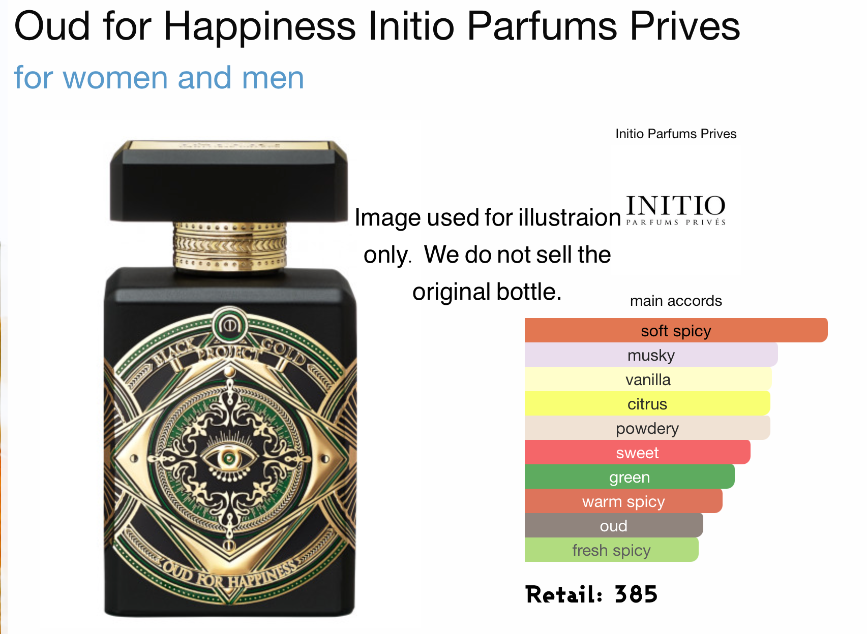 Compare Aroma To Oud For Happiness-2