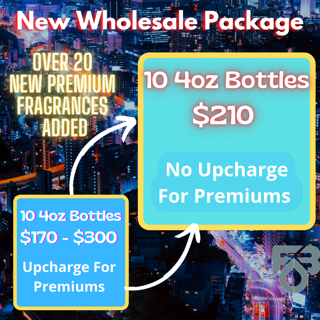 VIP Wholesale (10) Ten 4oz Pure Body Oils - 0