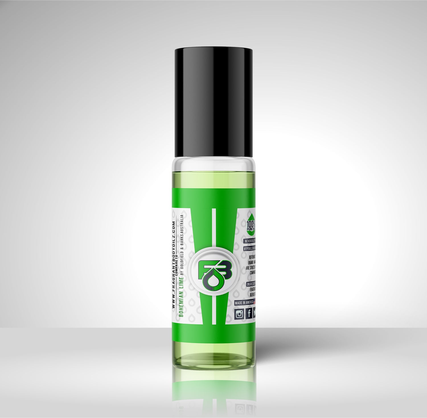 Compare Aroma to Bohemian Lime®️