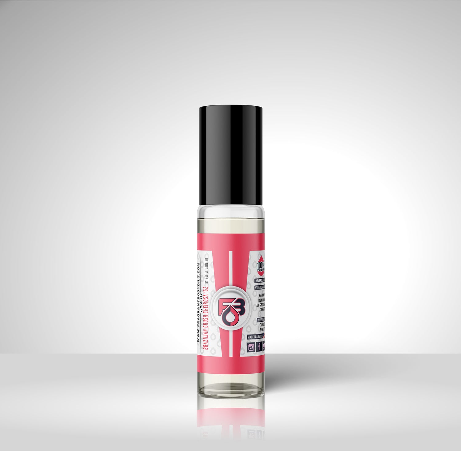 Compare Aroma to Brazilian Crush Cheirosa '62®️
