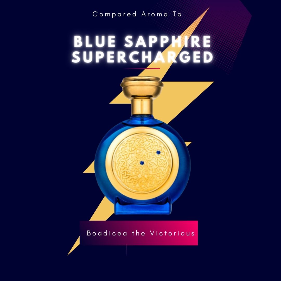Compare Aroma To Blue Sapphire Supercharged®